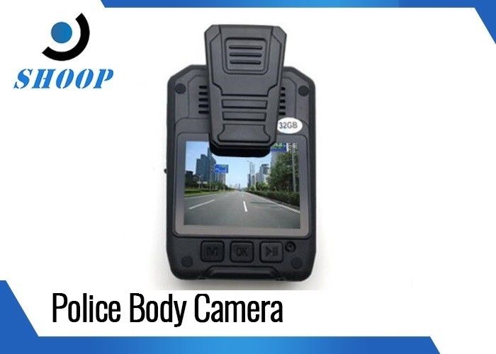 Macchina fotografica indossata corpo di applicazione di legge della polizia di HD 1080P 8MP con il compatto di visione notturna