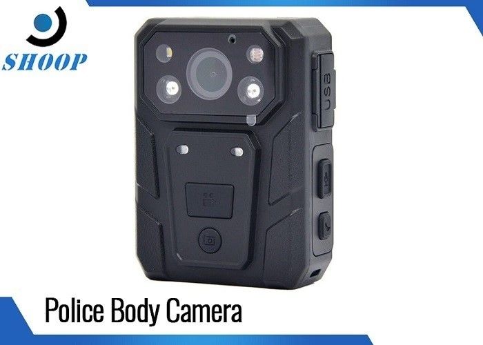 Alta risoluzione indossata corpo della videocamera della polizia di applicazione di legge di visione notturna di GPS 32GB