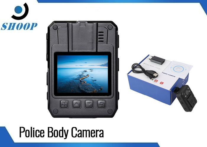 USB 2.0 1296P 4000mAh 5MP CMOS Visione notturna Telecamere del corpo della polizia con GPS