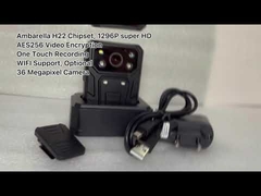 SOP-09 Wearable HD Body Camera Wide Angle 140 Degree With Password Protection